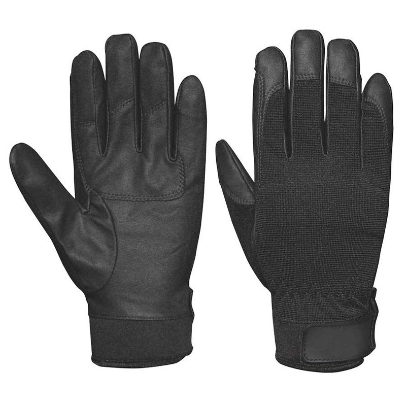 Durable Hysafety PU Mountain Horse Winter Gloves / Dressage Riding Gloves